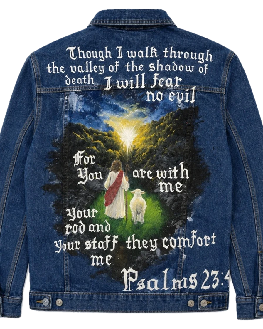 With You in the Valley — hand-painted jacket